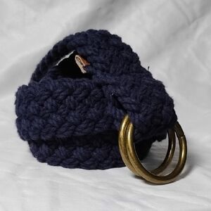 Braided Cord Nautical Belt 41"